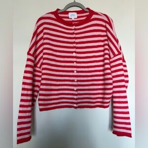 Things Between Pink/Red Cardigan